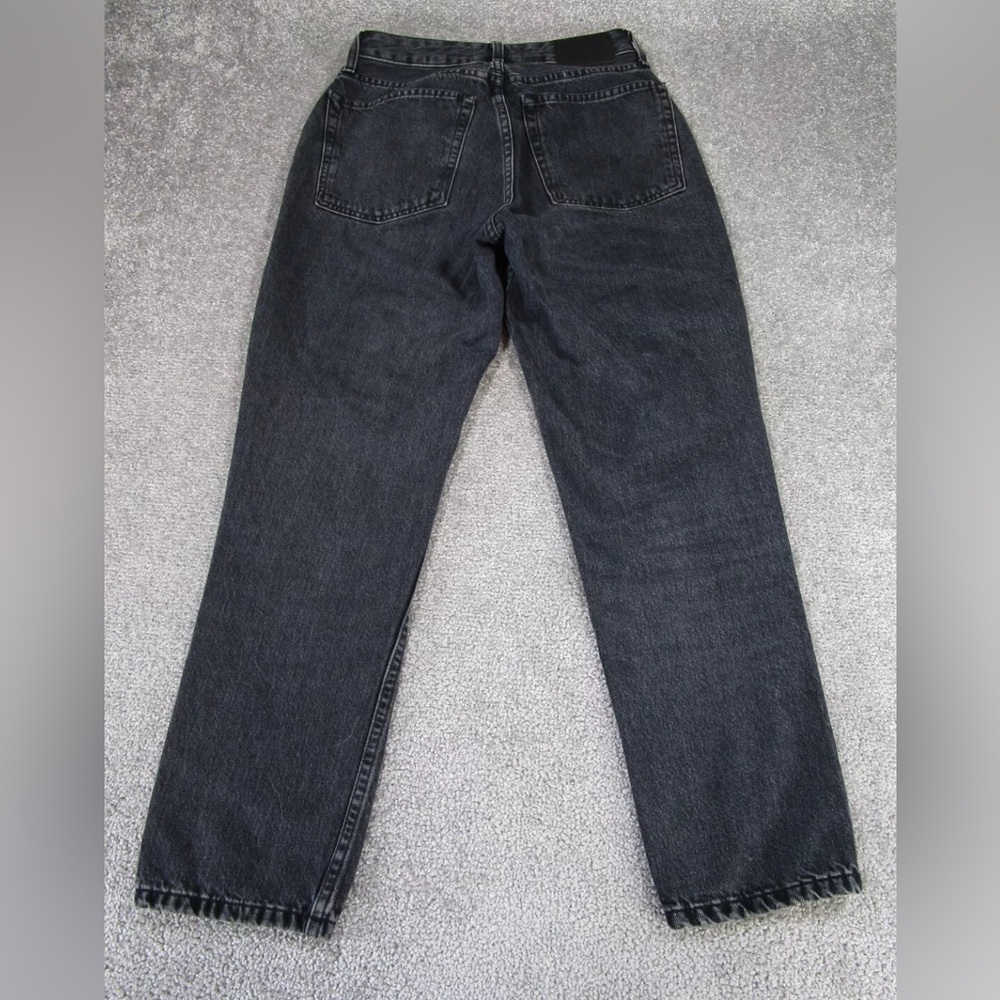 Everlane Jeans Womens 30 Curvy 90s Cheeky Straight Ankle Charcoal Wash Denim - Picture 2 of 3